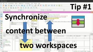 Tip #1: Synchronize workspaces