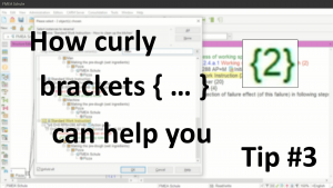 Tip #3: How curly brackets "{...}" can help you